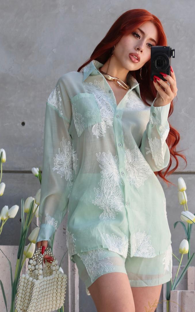 Set Rafaello Gasa Camisa & Short