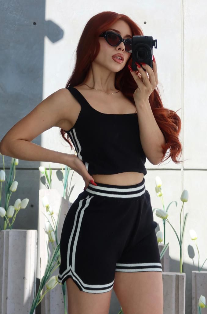 SET THALIA TOP Y SHORT TEJIDO