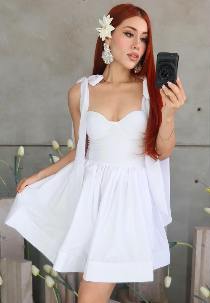 M5 VESTIDO ALICIA TIRANTES AJUSTABLES CORTE A VOLADO
