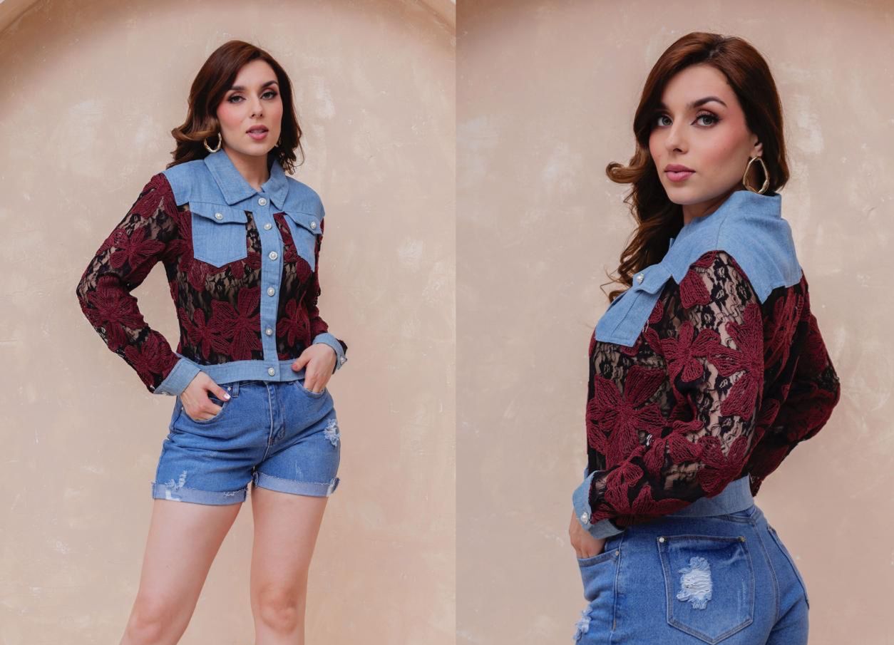 CHAQUETA ENCAJE JUL24