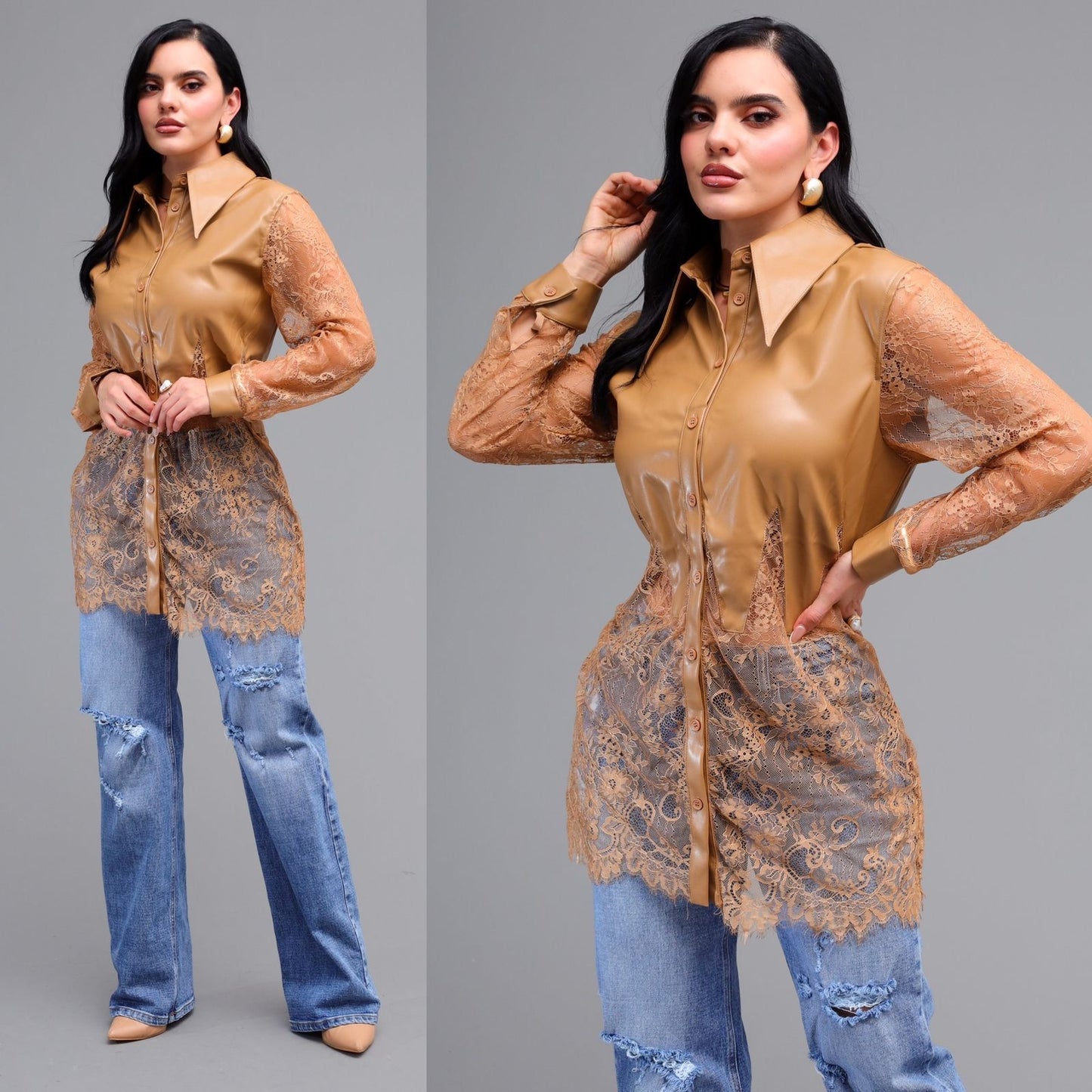 CAMISA LEATHER JUL24