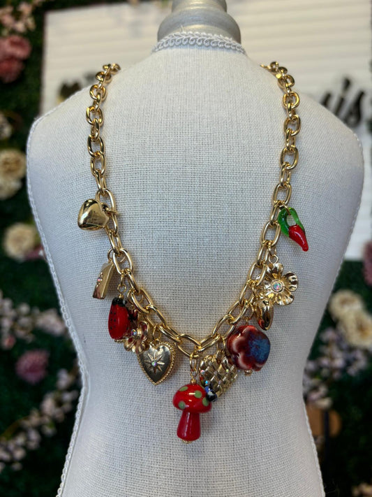 Collar Charms Mushroom 🍄 JL24