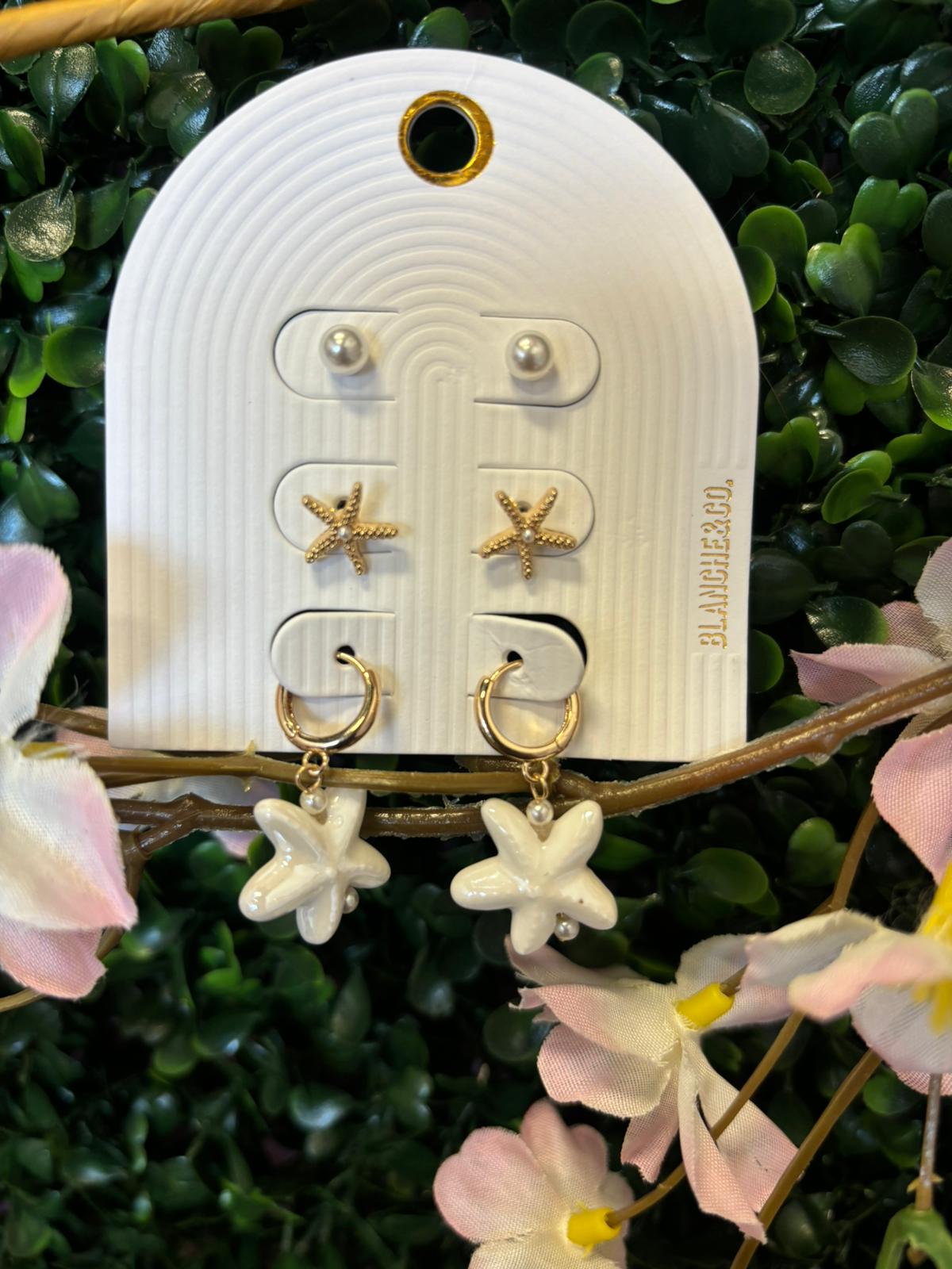 Aretes Estrellas Set ⭐️ JL24