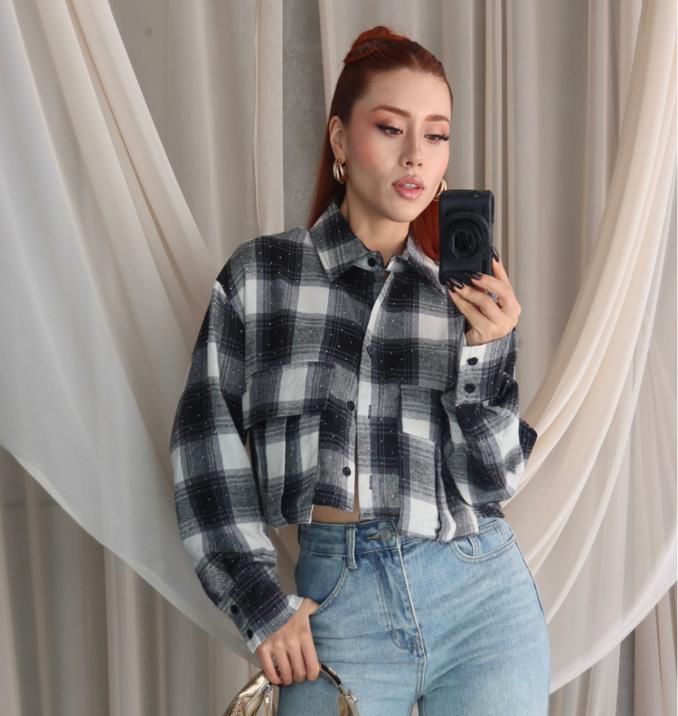 CAMISA CUADROS MANGA LARGA OCTUBRE