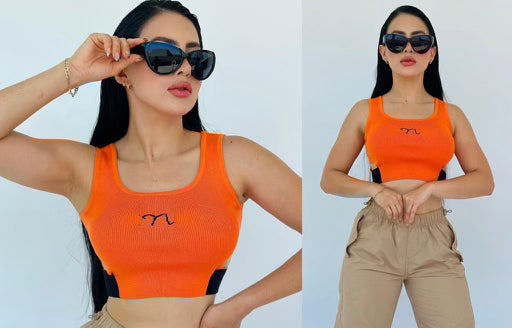 Tank top crop size