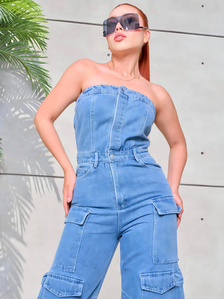 Jumpsuit jean
