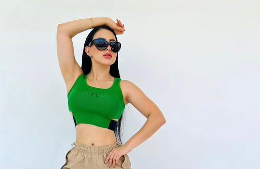 Tank top crop size