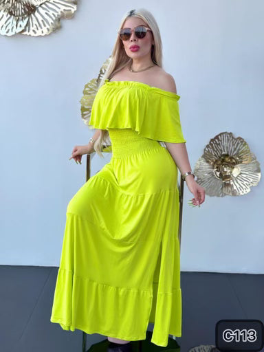 Set falda open-shoulder