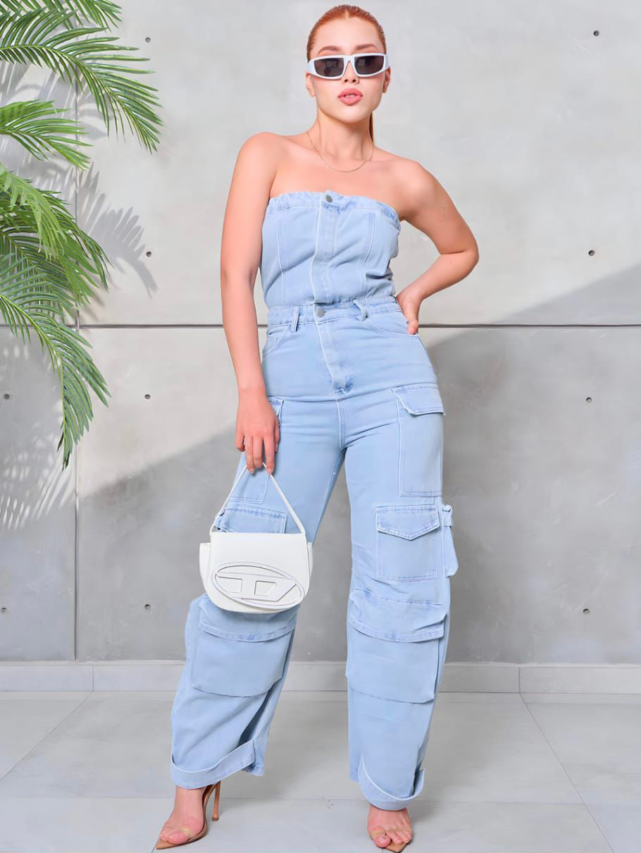 Jumpsuit jean