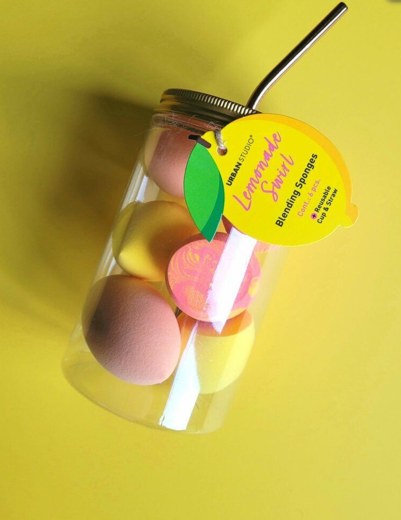 Lemonade Swirl blending sponges